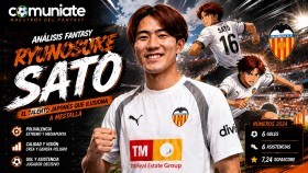 Ryunosuke Sato, the Japanese talent who could strengthen Valencia's flanks and the number 10 role