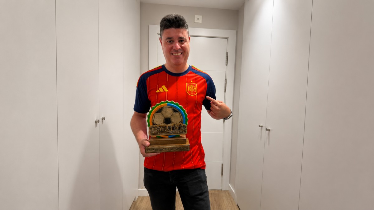 David Lafra, mejor manager Comunio 25 / 26