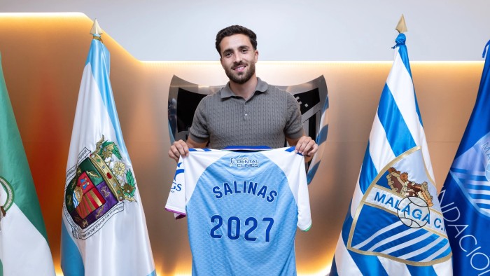 José Salinas llega a La Rosaleda para reforzar el carril izquierdo