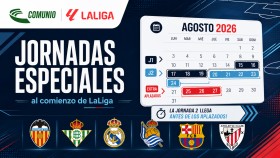 Comunio will have an extra matchday due to the postponements from LaLiga's Matchday 1