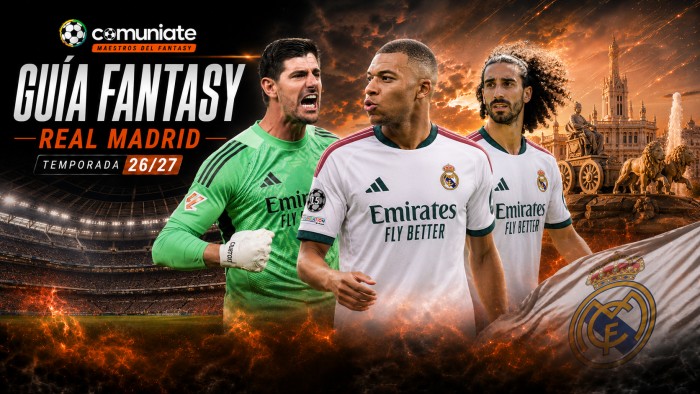 Guía Fantasy del Real Madrid C.F. 2026/27: plantilla, once tipo y jugadores recomendables