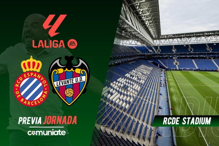 Espanyol - Levante. Previa, alineaciones probables y consejos fantasy. Jornada 1 de LaLiga.