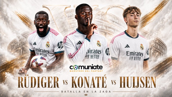 Konaté, Rüdiger y Huijsen. ¿Quién jugará el primer partido de liga?