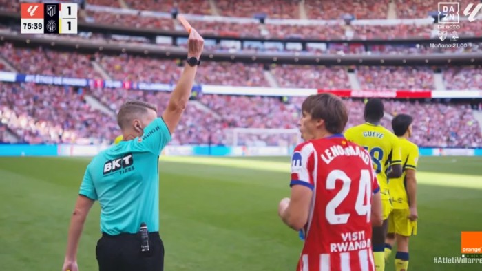 Le Normand queda pendiente de Competición tras su roja ante el Villarrea