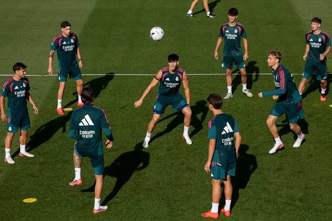 Ausencia importante en el entrenamiento del Real Madrid