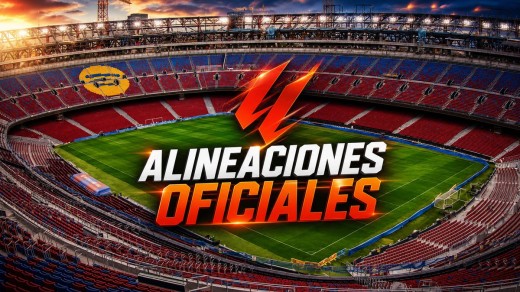 Alineaciones confirmadas del Barcelona - Athletic Club de la jornada 1