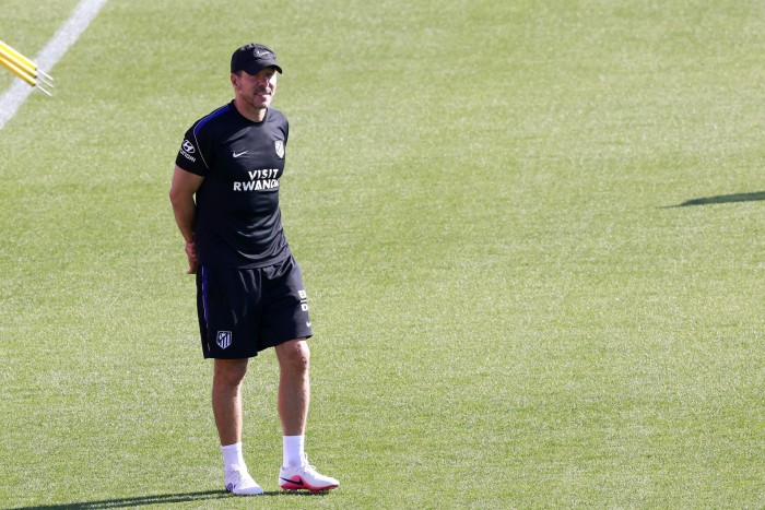 Simeone da pistas sobre la alineación en el entrenamiento de hoy