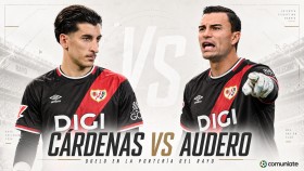 Batalla's injury opens the debate in Rayo's goal: Cardenas or Audero?