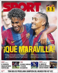 portada periódico deportivo
