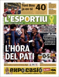 portada periódico deportivo