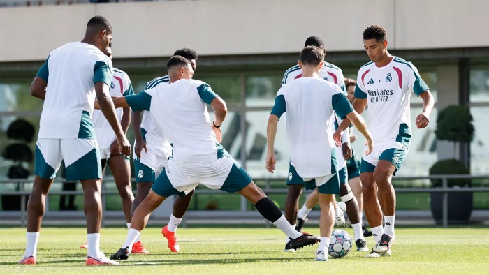 Una ausencia y varias sorpresas en el entrenamiento del Real Madrid