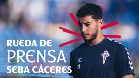 Sebastián Cáceres presented by Celta: ready to compete and adapt to Giráldez's style