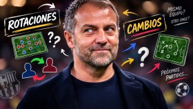 Beware! Hansi Flick and Barça switch to rotation mode.