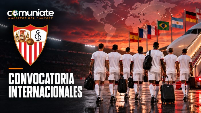 Siete internacionales dejan temporalmente el Sevilla