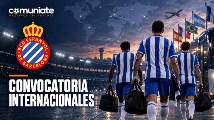 Tres jugadores del Espanyol se marchan con sus selecciones