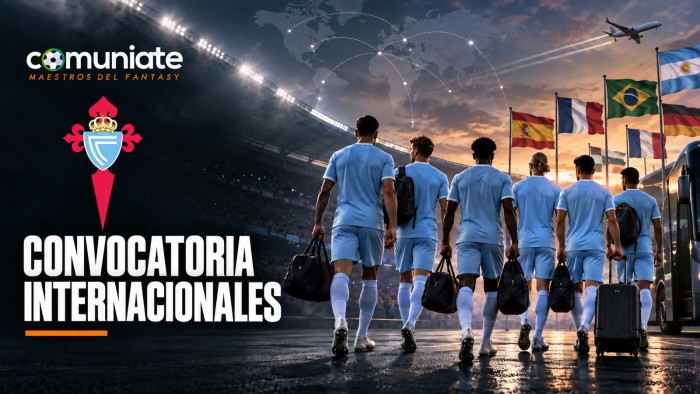 Seis jugadores del Celta ponen rumbo a sus selecciones