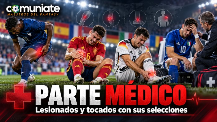 Parte médico del parón: Mbappé, Eric García, Javi Hernández, Audero y más afectados