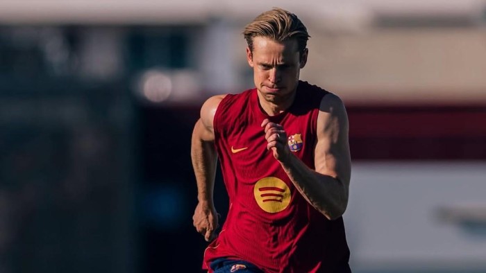 De Jong avanza y Eric García ya trabaja con el grupo