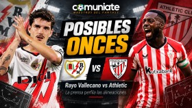 Possible lineups for Rayo Vallecano - Athletic according to the sports press (Matchday 8) Possible lineups for Rayo Vallecano - Athletic according to the sports press (Matchday 8)