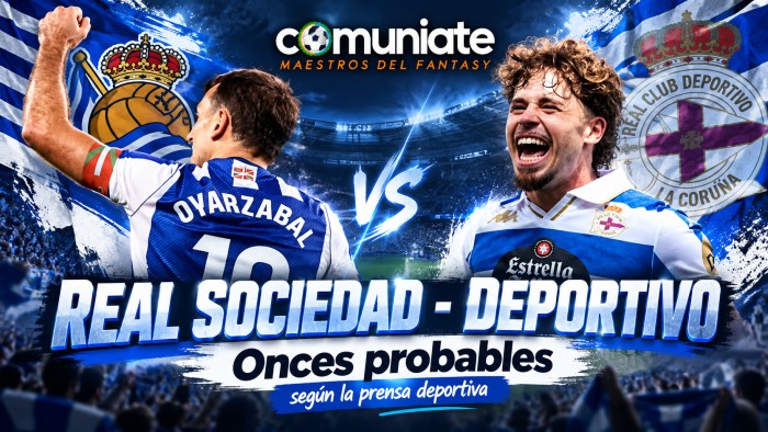 Onces probables del Real Sociedad - Deportivo: las novedades y dudas según la prensa