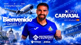 Official: Dani Carvajal, new signing for Getafe until 2027 Official: Dani Carvajal, new signing for Getafe until 2027