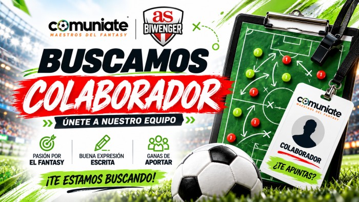 Buscamos colaborador experto en Biwenger AS