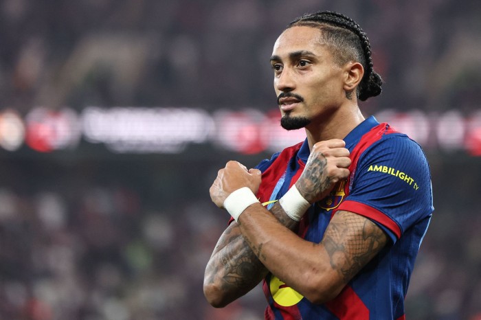Estado de Raphinha. ¿Estará en el Clásico?