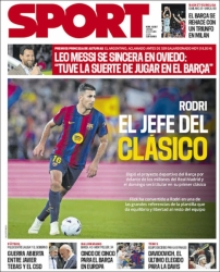 portada periódico deportivo